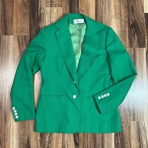 Vintage Evan-Picone Green Blazer